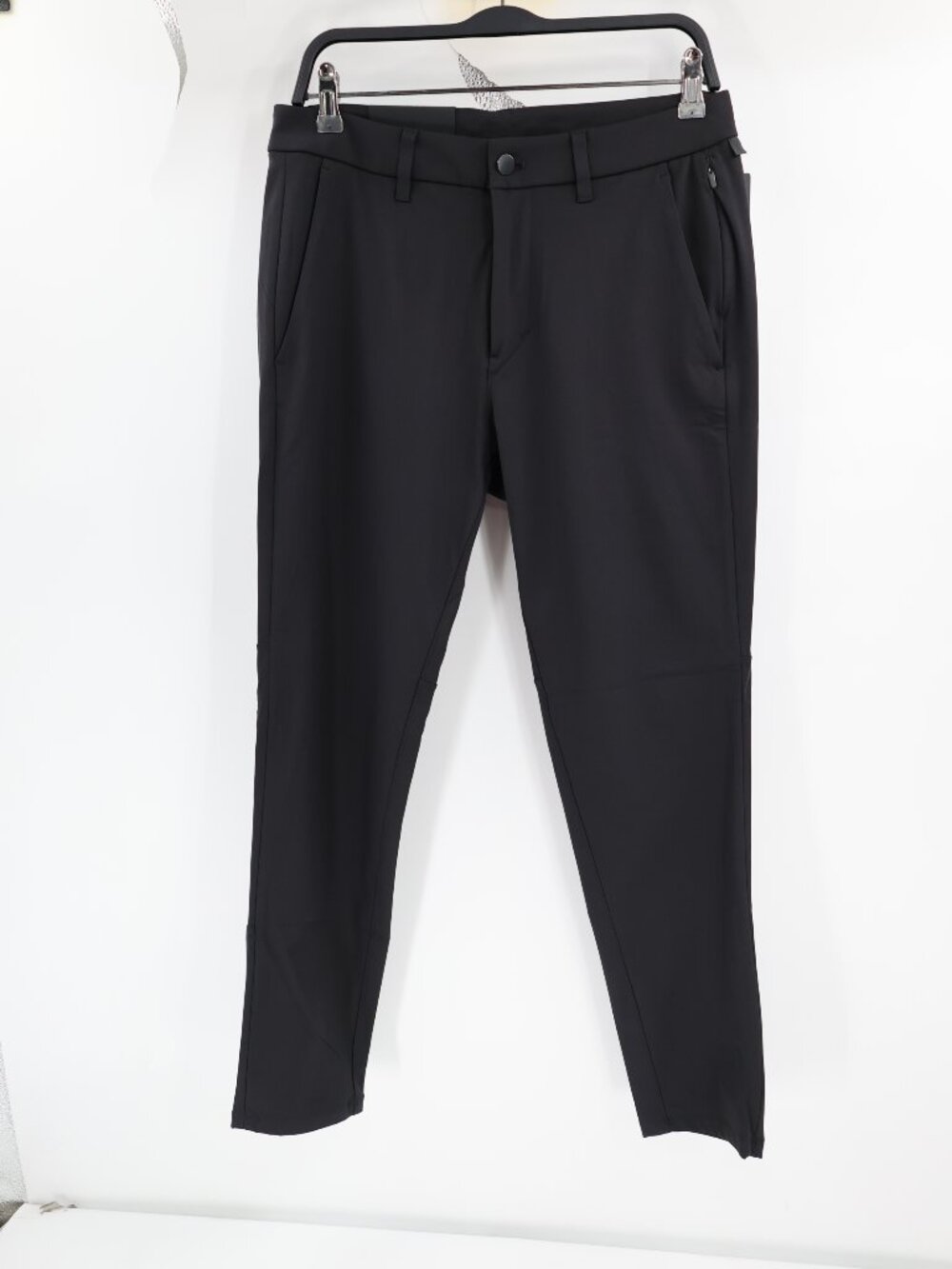 NWT Lululemon Pants Mens 31 Commission Slim Fit Stretch Wrinkle Resistant Black